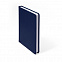 Ежедневник недатированный Duncan, А5,  темно-синий, белый блок с логотипом в Астрахани заказать по выгодной цене в кибермаркете AvroraStore