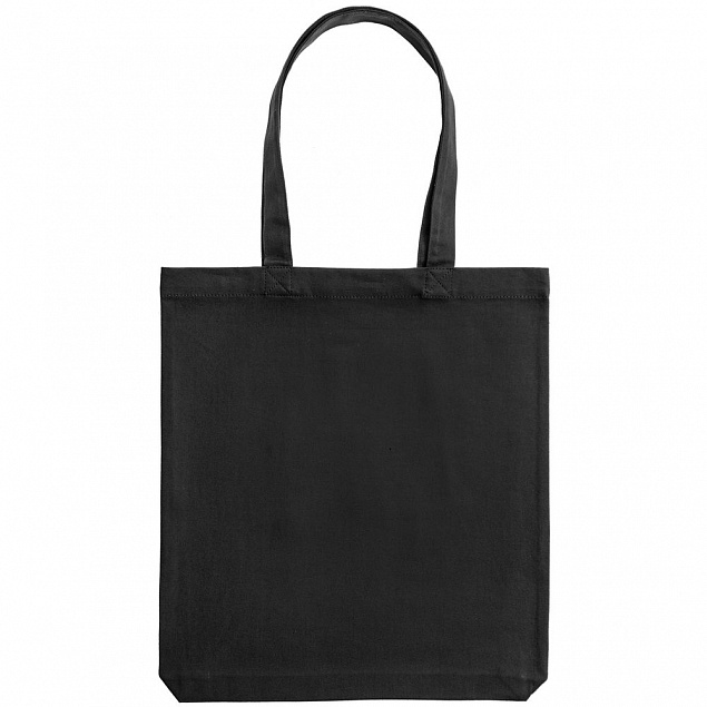 Холщовая сумка «Копай», черная с логотипом в Астрахани заказать по выгодной цене в кибермаркете AvroraStore