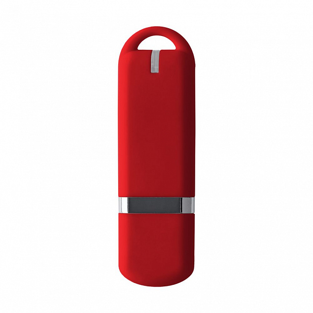 Флешка Memo, 16 Гб, красная с логотипом в Астрахани заказать по выгодной цене в кибермаркете AvroraStore