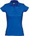 Рубашка поло женская Prescott Women 170, ярко-синяя (royal) с логотипом в Астрахани заказать по выгодной цене в кибермаркете AvroraStore