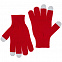 Перчатки сенсорные Real Talk, красные с логотипом в Астрахани заказать по выгодной цене в кибермаркете AvroraStore