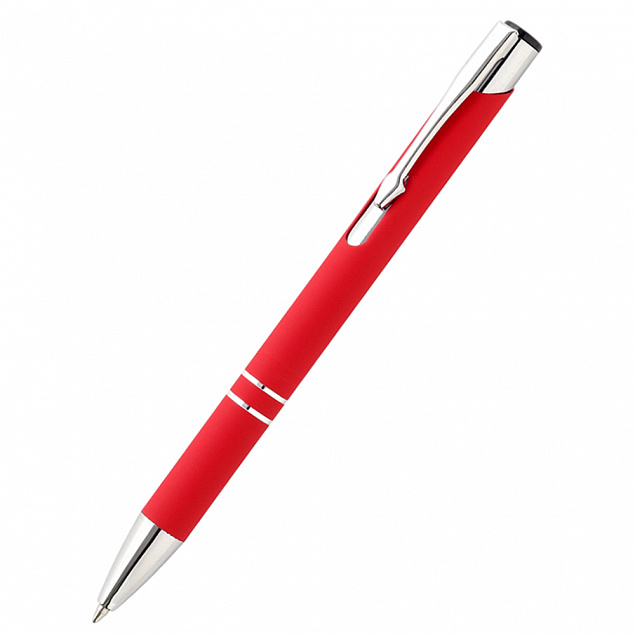 Ручка металлическая Molly - Красный PP с логотипом в Астрахани заказать по выгодной цене в кибермаркете AvroraStore