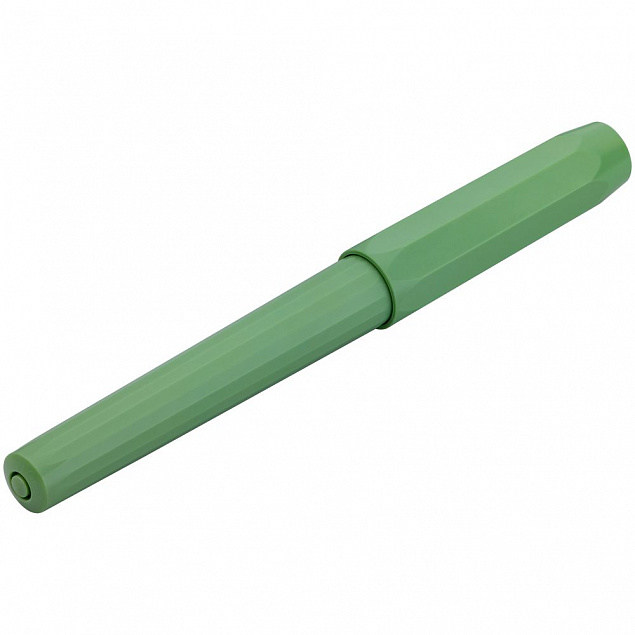 Ручка перьевая Perkeo, зеленая с логотипом в Астрахани заказать по выгодной цене в кибермаркете AvroraStore