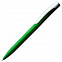 Ручка шариковая Pin Silver, зеленая с логотипом в Астрахани заказать по выгодной цене в кибермаркете AvroraStore