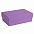 Коробка картонная, "COLOR" 11,5*6*17 см; фиолетовый с логотипом в Астрахани заказать по выгодной цене в кибермаркете AvroraStore