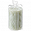 Свеча Homemate Cylinder, зеленая с логотипом в Астрахани заказать по выгодной цене в кибермаркете AvroraStore