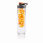 Бутылка для воды Tritan с контейнером для фруктов, 800 мл, оранжевый с логотипом в Астрахани заказать по выгодной цене в кибермаркете AvroraStore
