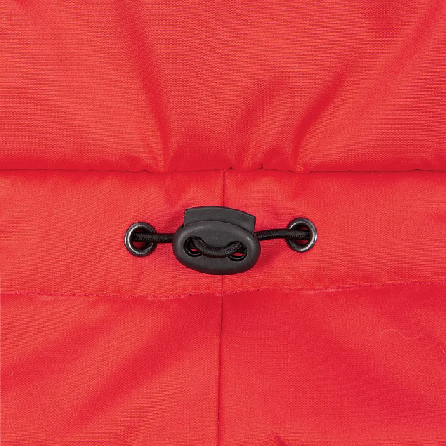 Шапка-ушанка Shelter, красная с логотипом в Астрахани заказать по выгодной цене в кибермаркете AvroraStore