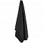 Спортивное полотенце Vigo Medium, черное с логотипом в Астрахани заказать по выгодной цене в кибермаркете AvroraStore
