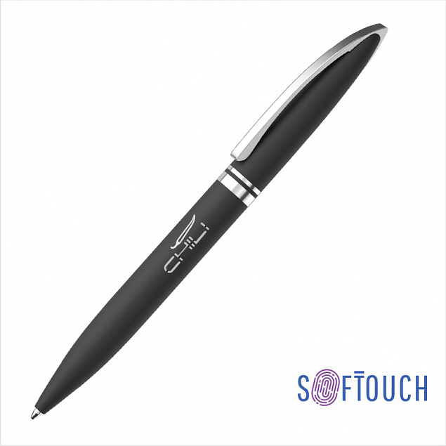 Ручка шариковая "Rocket", покрытие soft touch с логотипом в Астрахани заказать по выгодной цене в кибермаркете AvroraStore