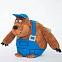 Игрушка «Медведь Тэд» с логотипом в Астрахани заказать по выгодной цене в кибермаркете AvroraStore