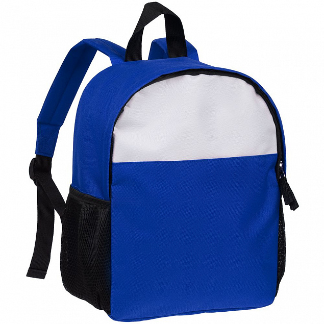 Детский рюкзак Comfit, белый с синим с логотипом в Астрахани заказать по выгодной цене в кибермаркете AvroraStore