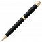 Ручка шариковая Razzo Gold, черная с логотипом в Астрахани заказать по выгодной цене в кибермаркете AvroraStore