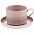 Чайная пара Pastello Moderno, розовая с логотипом в Астрахани заказать по выгодной цене в кибермаркете AvroraStore