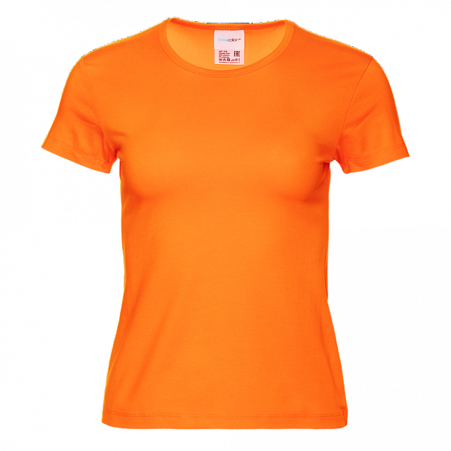 Футболка StanSlimWomen Оранжевый с логотипом в Астрахани заказать по выгодной цене в кибермаркете AvroraStore