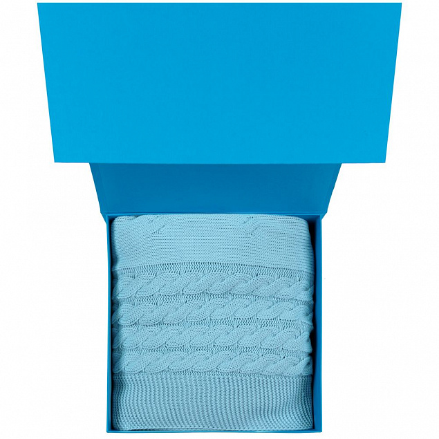 Коробка Amaze, голубая с логотипом в Астрахани заказать по выгодной цене в кибермаркете AvroraStore