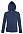 Толстовка женская на молнии с капюшоном Seven Women 290, серый меланж с логотипом в Астрахани заказать по выгодной цене в кибермаркете AvroraStore