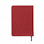 Ежедневник недатированный Campbell, А5,  красный, белый блок с логотипом в Астрахани заказать по выгодной цене в кибермаркете AvroraStore