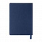 Ежедневник недатированный Softie, А5, темно-синий, блок в клетку, темно-синий обрез с логотипом в Астрахани заказать по выгодной цене в кибермаркете AvroraStore