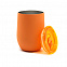 Термокружка с двойной стенкой SOFTO софт-тач, оранжевый с логотипом в Астрахани заказать по выгодной цене в кибермаркете AvroraStore