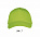 Бейсболка LONG BEACH,Зеленый луг/ Белый  с логотипом в Астрахани заказать по выгодной цене в кибермаркете AvroraStore