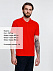 Рубашка поло мужская Adam, красная с логотипом в Астрахани заказать по выгодной цене в кибермаркете AvroraStore