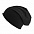 Шапка "BROOKLIN", черный; 60% хлопок, 40% полиэстер; плотность 320 г/м2 с логотипом в Астрахани заказать по выгодной цене в кибермаркете AvroraStore