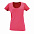 Футболка женская METROPOLITAN, розовая (коралловая) с логотипом в Астрахани заказать по выгодной цене в кибермаркете AvroraStore