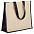 Холщовая сумка для покупок Bagari с черной отделкой с логотипом в Астрахани заказать по выгодной цене в кибермаркете AvroraStore