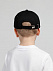 Бейсболка детская Capture Kids, черная с логотипом в Астрахани заказать по выгодной цене в кибермаркете AvroraStore