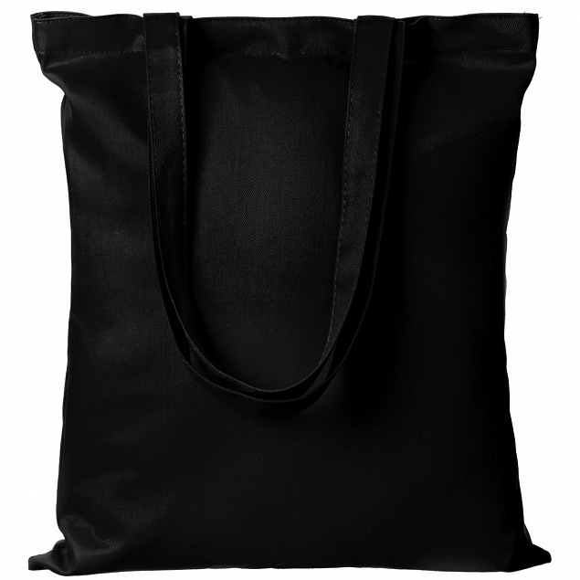 Холщовая сумка Countryside 260, черная с логотипом в Астрахани заказать по выгодной цене в кибермаркете AvroraStore