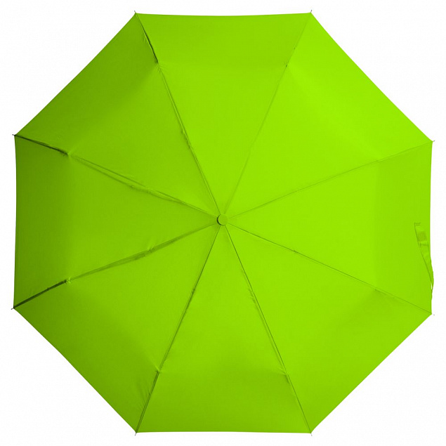 Зонт складной Basic, зеленое яблоко с логотипом в Астрахани заказать по выгодной цене в кибермаркете AvroraStore
