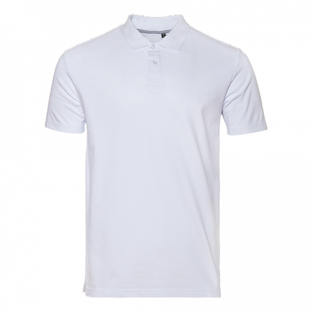 Рубашка поло StanPoloBlank Белый с логотипом в Астрахани заказать по выгодной цене в кибермаркете AvroraStore