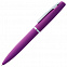 Ручка шариковая Bolt Soft Touch, фиолетовая с логотипом в Астрахани заказать по выгодной цене в кибермаркете AvroraStore