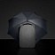 Складной зонт rainVestment, темно-синий меланж с логотипом в Астрахани заказать по выгодной цене в кибермаркете AvroraStore