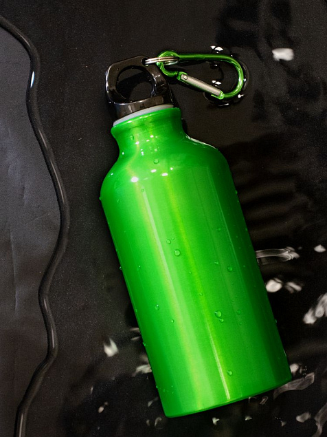 Бутылка для спорта Re-Source, зеленая с логотипом в Астрахани заказать по выгодной цене в кибермаркете AvroraStore
