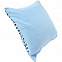 Чехол на подушку Funky dots, голубой с логотипом в Астрахани заказать по выгодной цене в кибермаркете AvroraStore