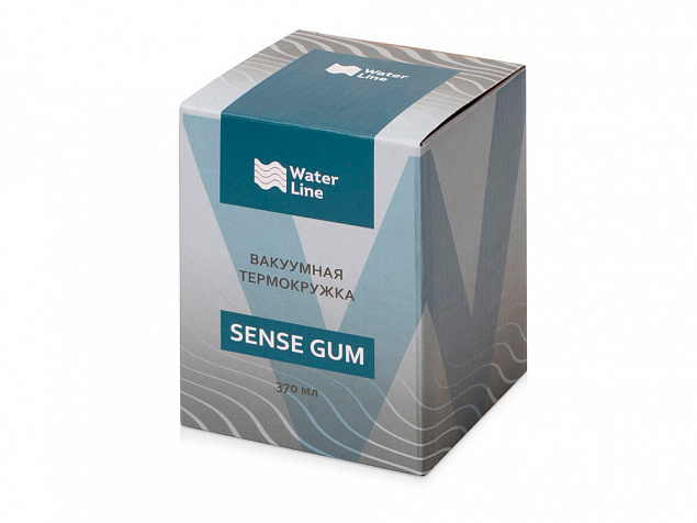 Вакуумная термокружка «Sense Gum», непротекаемая крышка, soft-touch с логотипом в Астрахани заказать по выгодной цене в кибермаркете AvroraStore