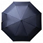 Складной зонт Palermo, темно-синий с логотипом в Астрахани заказать по выгодной цене в кибермаркете AvroraStore