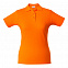 Рубашка поло женская SURF LADY, оранжевая с логотипом в Астрахани заказать по выгодной цене в кибермаркете AvroraStore