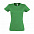 Футболка женская IMPERIAL WOMEN XL тёмно-зелёный 100% хлопок 190г/м2 с логотипом в Астрахани заказать по выгодной цене в кибермаркете AvroraStore