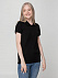 Рубашка поло женская Virma Lady, черная с логотипом в Астрахани заказать по выгодной цене в кибермаркете AvroraStore