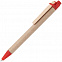 Ручка шариковая Wandy, красная с логотипом в Астрахани заказать по выгодной цене в кибермаркете AvroraStore