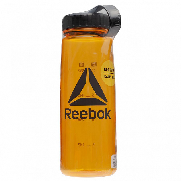 Бутылка для воды Watrbot, оранжевая с логотипом в Астрахани заказать по выгодной цене в кибермаркете AvroraStore