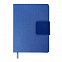 Ежедневник недатированный Mod, А5, синий, кремовый блок с логотипом в Астрахани заказать по выгодной цене в кибермаркете AvroraStore