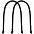 Ручки Corda для пакета L, серые с логотипом в Астрахани заказать по выгодной цене в кибермаркете AvroraStore