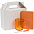 Набор Enjoy, оранжевый с логотипом в Астрахани заказать по выгодной цене в кибермаркете AvroraStore