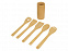 Набор кухонных принадлежностей из бамбука 6в1 Bestie с логотипом в Астрахани заказать по выгодной цене в кибермаркете AvroraStore