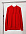 Худи унисекс Vozduh 2.0, красное с логотипом в Астрахани заказать по выгодной цене в кибермаркете AvroraStore