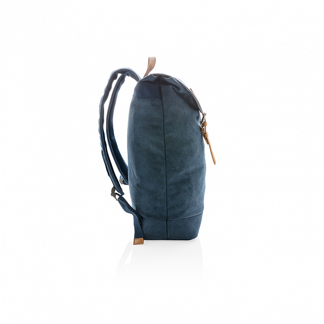 Рюкзак для ноутбука Canvas, синий с логотипом в Астрахани заказать по выгодной цене в кибермаркете AvroraStore